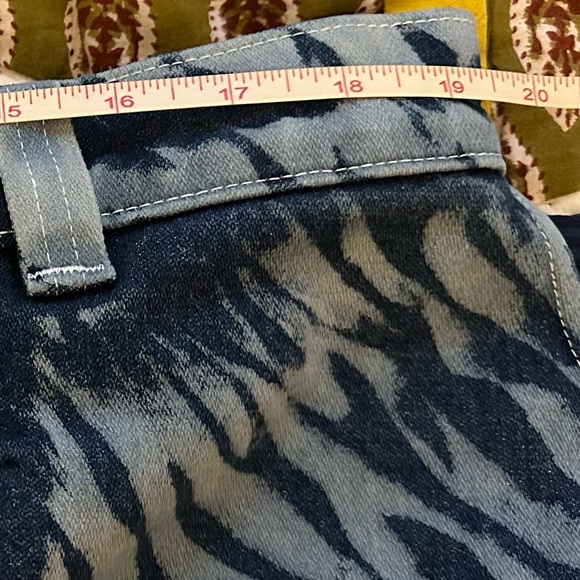 Big Bud Press Blue Zebra trousers size L NWOT - Picture 6 of 7